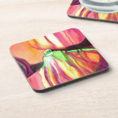 Dessous-de-verre Peintures originales aquarelles de figues violette (Côté gauche)