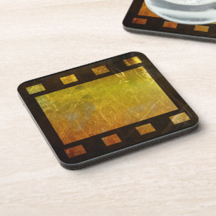 Dessous-de-verre Pellicule de film de cinéma vintage