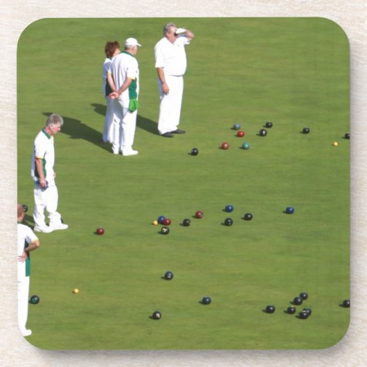 Dessous-de-verre Pelouse Bowls Angleterre (Devant)