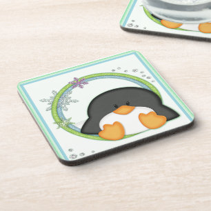 Dessous de verre Penguin de Noël