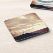 Dessous-de-verre Pennard cliffs at sunset, Gower, Swansea (Côté gauche)