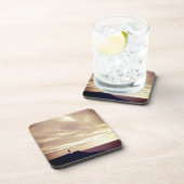 Dessous-de-verre Pennard cliffs at sunset, Gower, Swansea (Côté Droit)