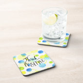 Dessous-de-verre Penser positif (Côté Droit)