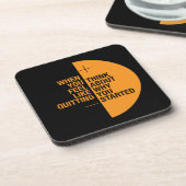 Dessous-de-verre … Pensez à pourquoi vous avez commencé (Côté gauche)