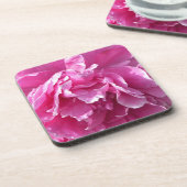 Dessous-de-verre Peony rose (Côté gauche)