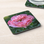 Dessous-de-verre Peony rose (Côté gauche)