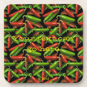 Dessous-de-verre Peppers chili