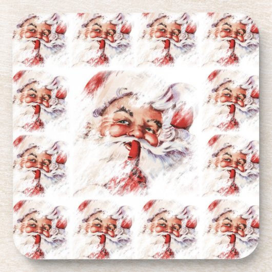 Dessous-de-verre Père Noël 024 (Devant)