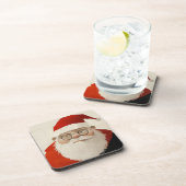 Dessous-de-verre Père Noël fatigué (Côté Droit)