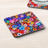 Dessous-de-verre Perles (Côté gauche)