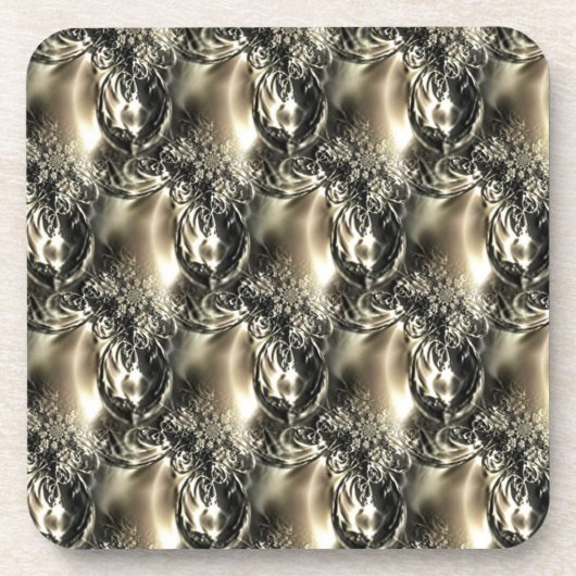 Dessous-de-verre Perles dorées (Devant)