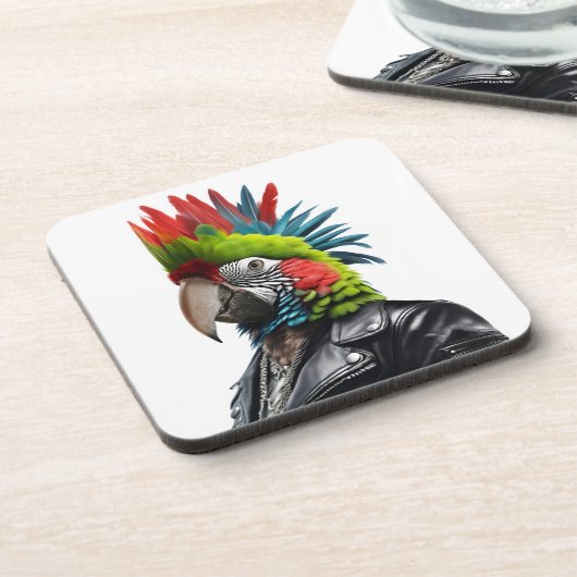 Dessous-de-verre Perroquet (Côté gauche)