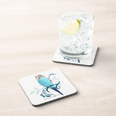 Dessous-de-verre Perruche bleue (Côté Droit)