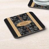 Dessous de verre personnalisables de barre de Tiki (Côté gauche)