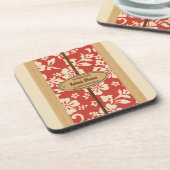 Dessous de verre personnalisables de barre de Tiki (Côté gauche)