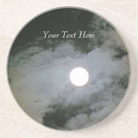 Dessous de verre personnalisables de boissons de (Devant)