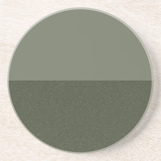 Dessous de verre personnalisé en grès de couleur v (Devant)
