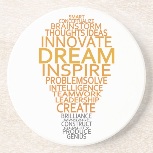 Dessous de verre personnalisé Inspiration Light Bu (Devant)