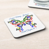 Dessous-de-verre Personnaliser l'ordre de Eastern Star (Côté gauche)