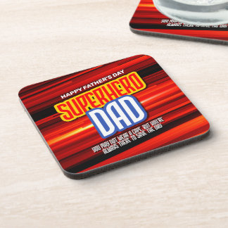 Dessous-de-verre Personnaliser SuperHero Papa