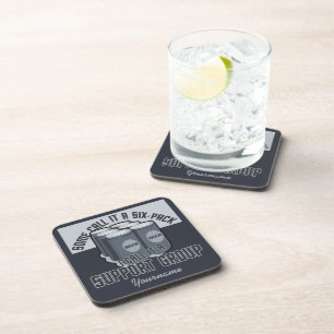 Dessous de verre personnalisés Beer Six Pack