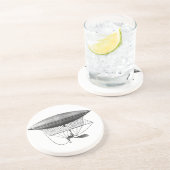 Dessous de verre personnels de boissons de (Côté)