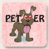Dessous-de-verre Pet Lover Beverage Coaster (Devant)