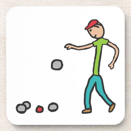 Dessous-de-verre Petanque (Devant)
