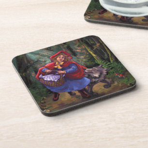 Dessous-de-verre Petit Chaperon Rouge