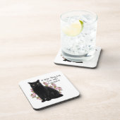 DESSOUS-DE-VERRE PETIT CHAT NOIR (Côté Droit)