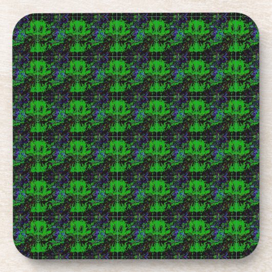 Dessous-de-verre Petit diable vert (Devant)