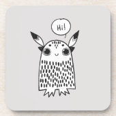 Dessous-de-verre Petit monstre mignon (Devant)