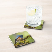 Dessous-de-verre Petit oiseau bleu (Côté Droit)