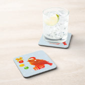 Dessous-de-verre Petit Oiseau de Noël mignon (Côté Droit)