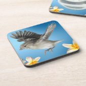 Dessous-de-verre Petit oiseau volant (Côté gauche)