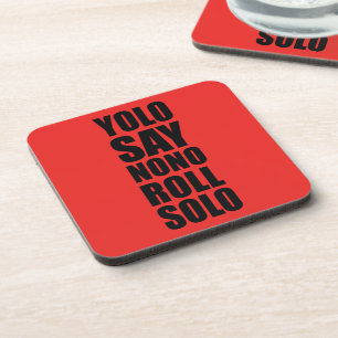 Dessous-de-verre Petit pain de YOLO solo