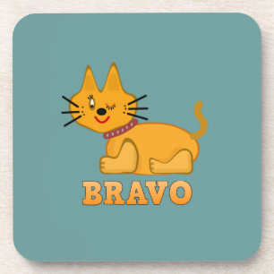 Dessous-de-verre Petit tigre mignon animal animal animal animal ani