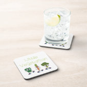 Dessous-de-verre Petit végétarien (Côté Droit)