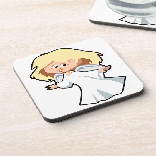DESSOUS-DE-VERRE PETITE FILLE ANGEL (Côté gauche)