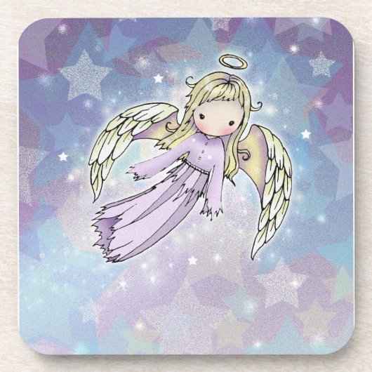 Dessous-de-verre Petits anges cale-porte de Noël (Devant)