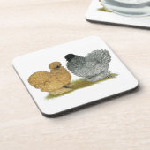 Dessous-de-verre Petits poulets (Côté gauche)