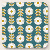 Dessous-de-verre Petunias blancs (Devant)