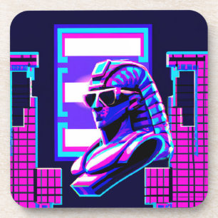Dessous-de-verre Pharaon Synthwave