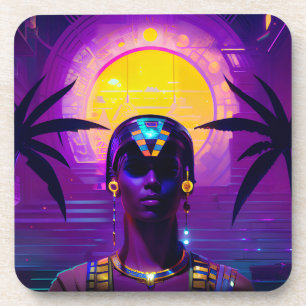 Dessous-de-verre Pharaon Synthwave