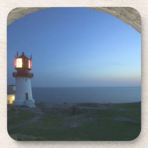 Dessous-de-verre phare de Lindesnes, point le plus méridional de la