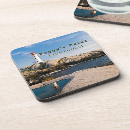 Dessous-de-verre Phare de Peggys Point Canada atlantique (Côté gauche)
