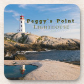 Dessous-de-verre Phare de Peggys Point Canada atlantique (Devant)