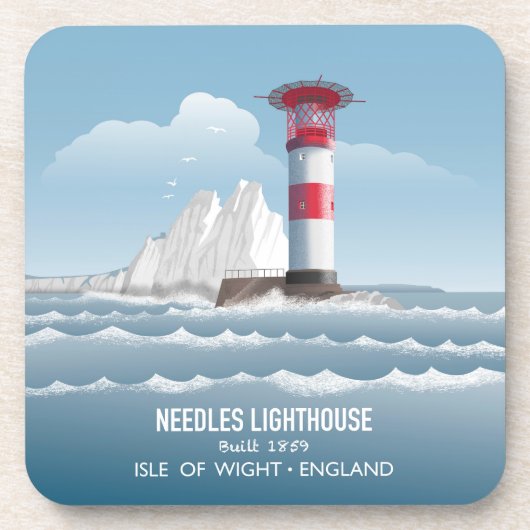Dessous-de-verre Phare des Needles (Devant)