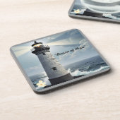 Dessous-de-verre "Phare Haven" (Côté gauche)