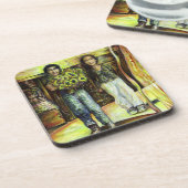 Dessous-de-verre Phase de ChapeI Sixtine d'un ChaIIenge (Côté gauche)